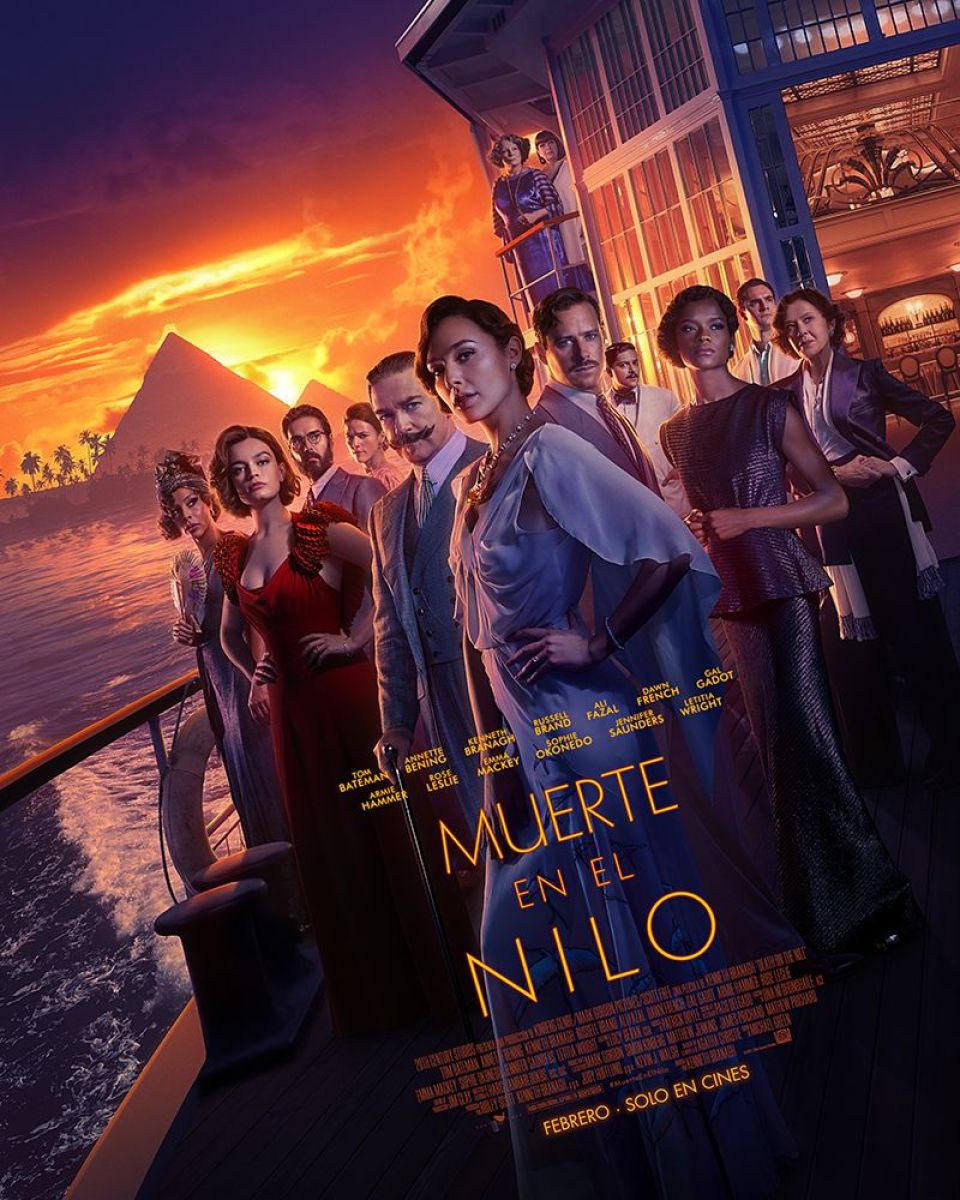 Crítica de “Muerte en el Nilo”, Kenneth Branagh tras los pasos de Agatha Christie