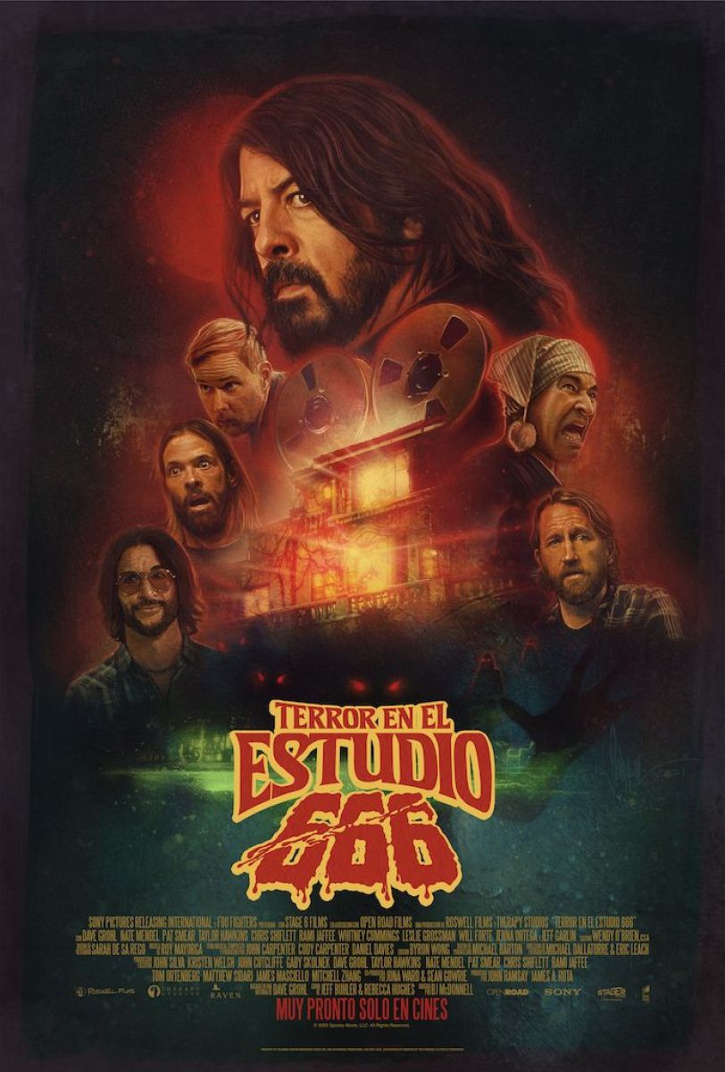 Crítica de “Terror en el estudio 666”, la comedia de terror de los Foo Fighters con el fallecido Taylor Hawkins