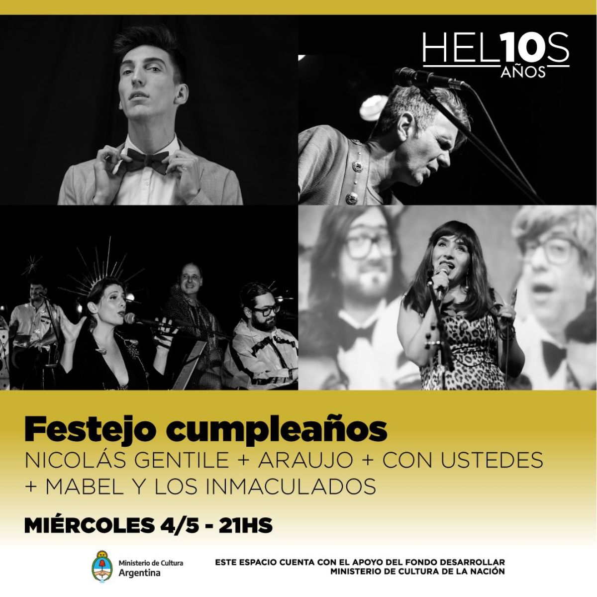 El Cine Teatro Helios festeja 71 años y lo celebra a lo grande
